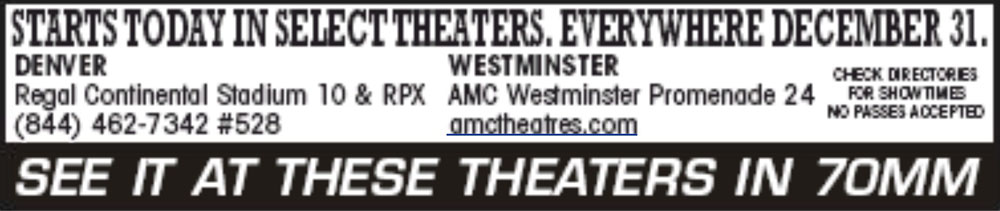 HATEFUL EIGHT CINEMAS_DenverPost_25DEC2015