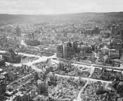 Picture 1 - Stuttgart after the air raid 1944