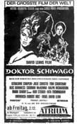 Picture 43 - Doktor Schiwago (Doctor Zhivago) - Newspaper ad