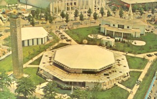 Aerial view of Pavilion